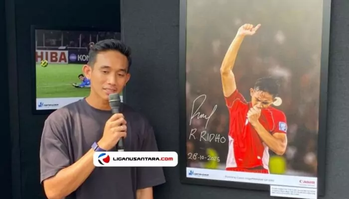 Rizky Ridho Kenang Foto Emosional di Pameran