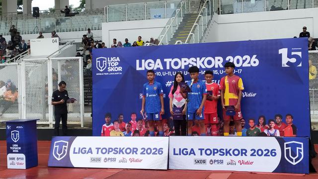 Liga TopSkor Greater Jakarta 2026 Resmi Bergulir, Libatkan Ratusan Tim dan Ribuan Pemain Muda
