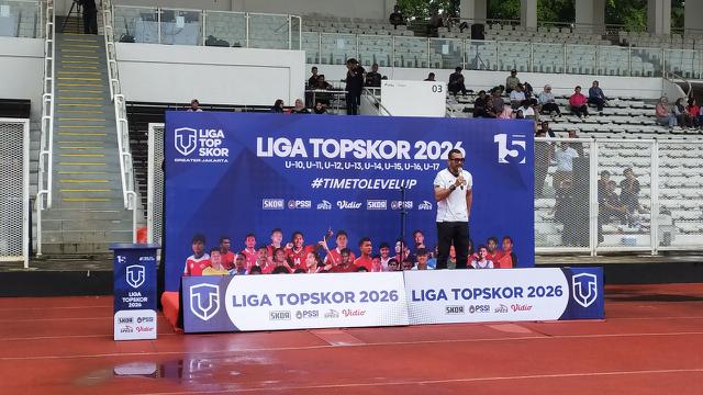 Liga TopSkor Greater Jakarta 2026 Resmi Bergulir, Libatkan Ratusan Tim dan Ribuan Pemain Muda