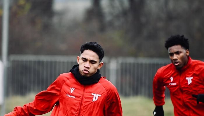 Marselino Ferdinan Masih Belum Tampil Bersama AS Trencin di Laga Uji Coba Musim Dingin