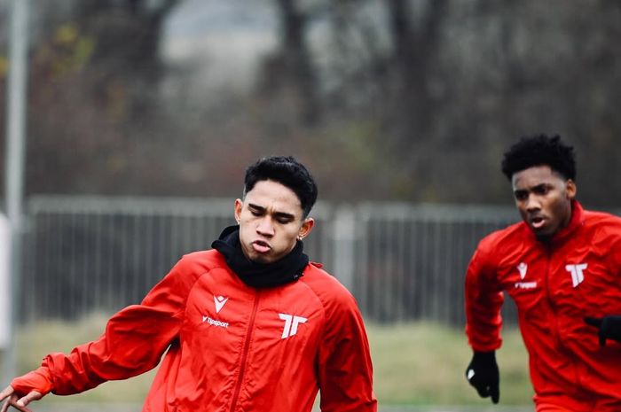 Marselino Ferdinan Masih Belum Tampil Bersama AS Trencin di Laga Uji Coba Musim Dingin