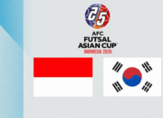 Prediksi Timnas Futsal Indonesia vs Korea Selatan di Piala Asia 2026: Laga Pembuka Penentu Langkah Garuda
