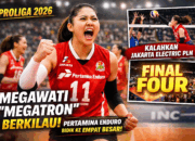 Proliga 2026 – Megawati Tampil Tenang di Momen Krusial, Pertamina Enduro Bidik Start Ideal