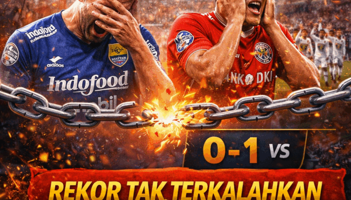 Rekor Tak Terkalahkan Klub Liga Indonesia Akhirnya Terhenti