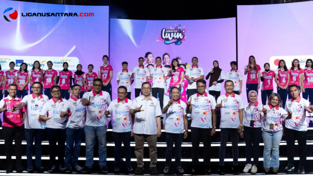 Jakarta Livin’ by Mandiri Resmi Perkenalkan Skuad, Siap Tempur di Proliga 2026