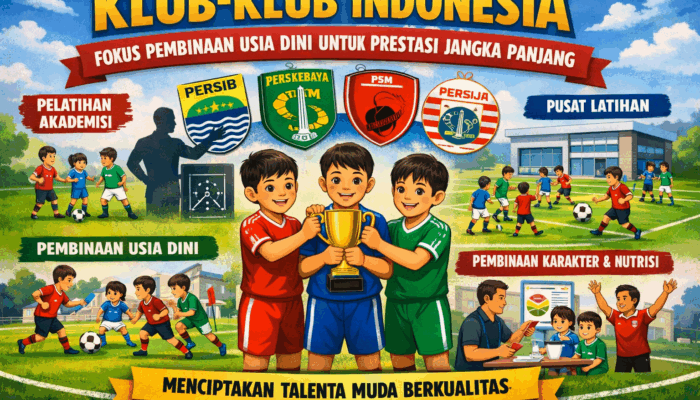Klub-Klub Indonesia Fokus Pembinaan Usia Dini untuk Prestasi Jangka Panjang