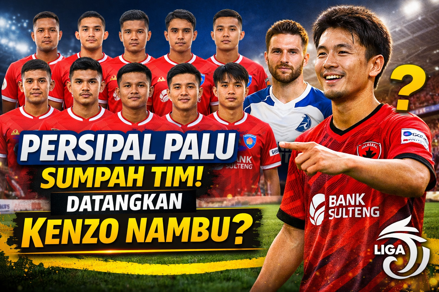 Tak Mau Ketinggalan PSIS, Persipal Palu Siapkan 14 Pemain Baru Termasuk Kenzo Nambu demi Selamatkan Nasib di Championship