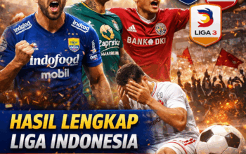 Hasil Lengkap Liga Indonesia: Kejutan Terjadi di Pekan Terbaru