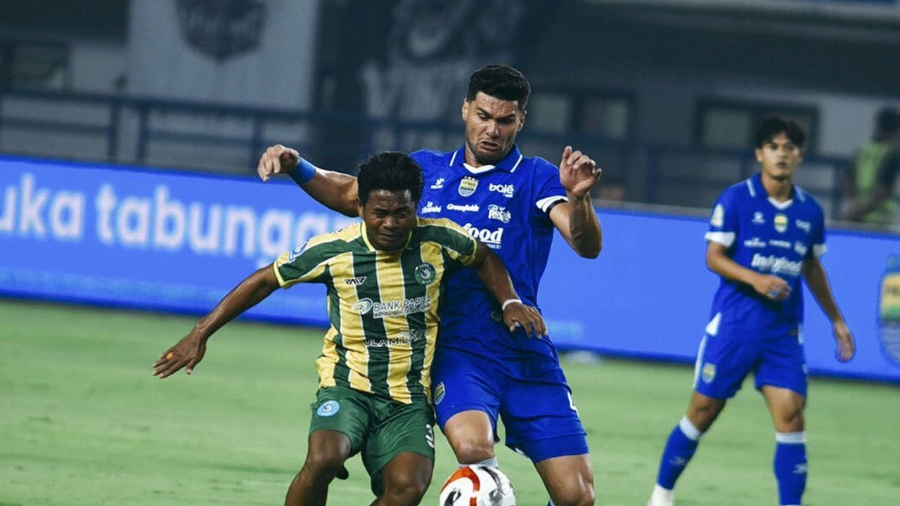 Hasil Persib Bandung vs PSBS Biak: Menang Dramatis, Maung Bandung Rebut Tahta Klasemen