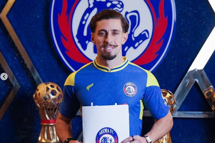 Arema FC Datangkan Gustavo Franca dari Persija untuk Putaran Kedua Super League