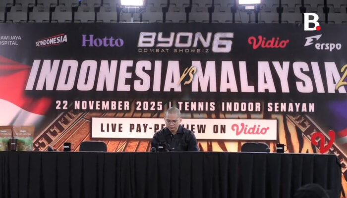 Jadwal BYON Combat 6: Pertarungan Sengit Indonesia vs Malaysia dan Farewell Serieal Effendy