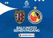 Prediksi Bali United vs Semen Padang di BRI Super League: Misi Menjaga Tren Tiga Poin