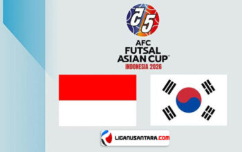 Timnas Futsal Indonesia Vs Korea Selatan di Piala Asia 2026