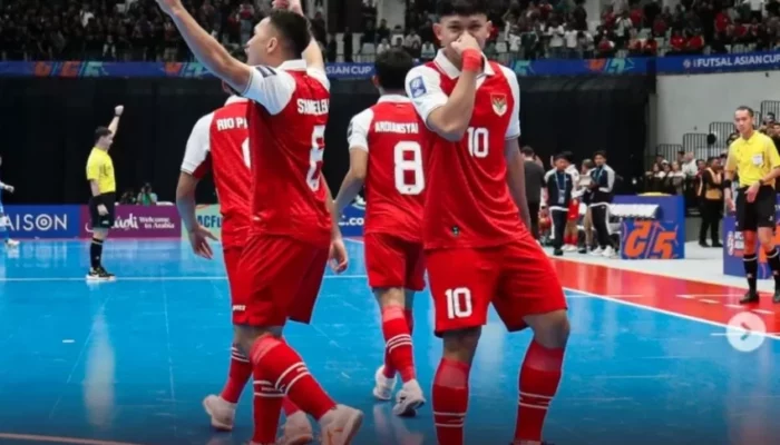 Indonesia Lolos Perempat Final Piala Asia Futsal 2026 Usai Taklukkan Kirgistan 5-3