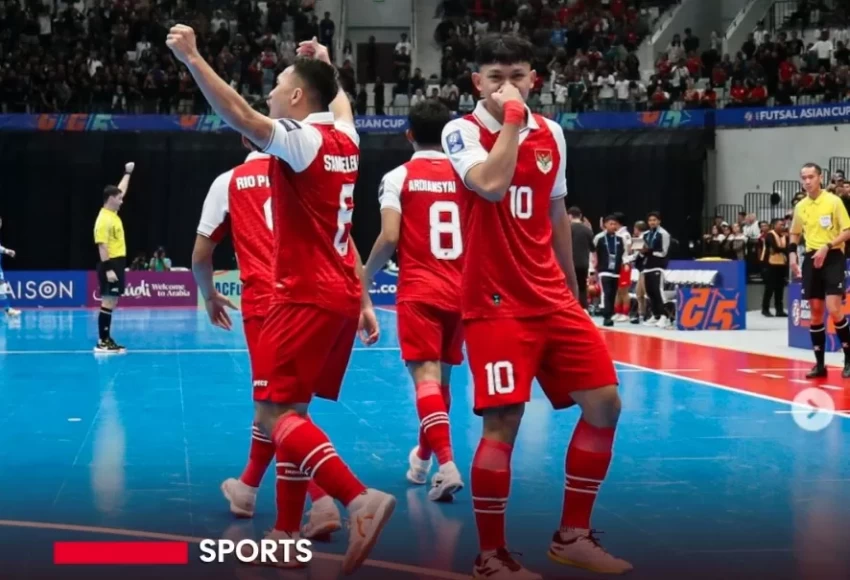 Indonesia Lolos Perempat Final Piala Asia Futsal 2026 Usai Taklukkan Kirgistan 5-3
