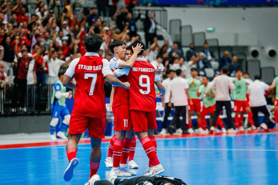 Hasil Timnas Futsal Indonesia vs Korea Selatan di Piala Asia Futsal 2026: Garuda Pesta Gol, Menang 5-0