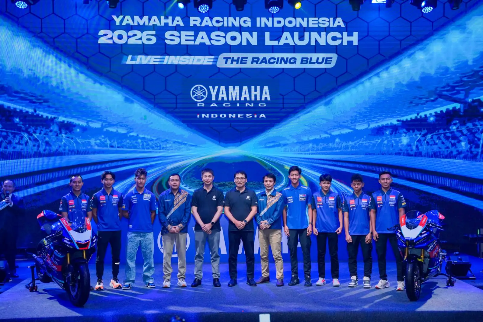 Yamaha Racing Indonesia Resmi Perkenalkan Tim Balap 2026, Siap Bidik Prestasi Dunia
