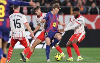 Barcelona Tumbang di Kandang Girona, Real Madrid Resmi Kuasai Puncak Klasemen