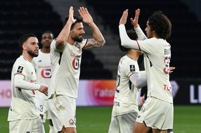 Verdonk Nyaris Sumbang Assist, Penalti Giroud Akhiri Paceklik Kemenangan Lille