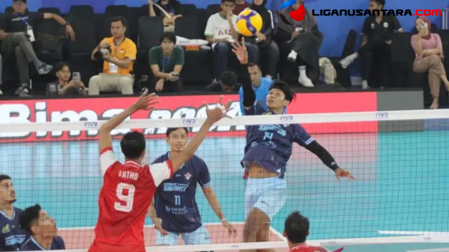 Surabaya Samator Menang 3-1 atas Medan Falcons, Amankan Tiket Final Four Proliga 2026