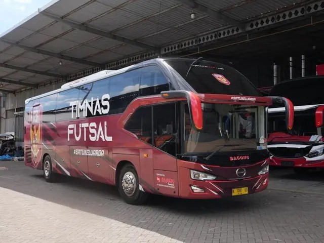 Timnas Futsal Indonesia Miliki Bus Resmi Baru, Tampil Mewah dan Penuh Filosofi