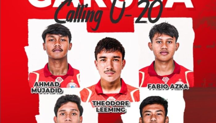 Persija Lepas Lima Pemain Muda untuk Perkuat Timnas Indonesia U-20 di Surabaya