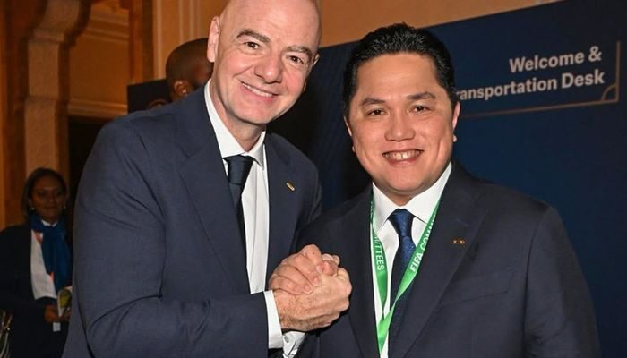 Erick Thohir Apresiasi Kepemimpinan Gianni Infantino di FIFA, Soroti Sejumlah Terobosan