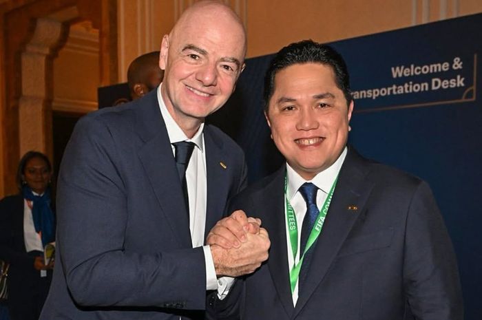 Erick Thohir Apresiasi Kepemimpinan Gianni Infantino di FIFA, Soroti Sejumlah Terobosan