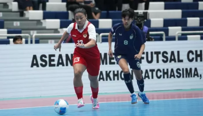 Timnas Futsal Putri Indonesia Kalah 0-3 dari Thailand di ASEAN Women’s Futsal Championship 2026