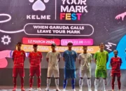 Kelme Resmi Perkenalkan Jersi Baru Timnas Indonesia di Stadion Utama Gelora Bung Karno