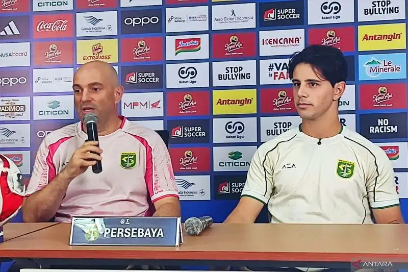Persebaya Surabaya Siap Tantang Persib Bandung Tanpa Tekanan