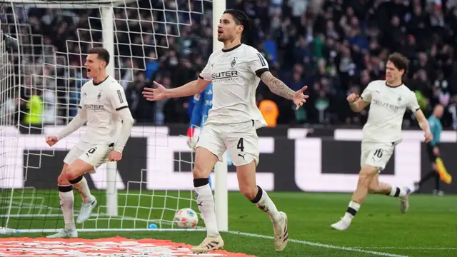 Kevin Diks Jadi Pahlawan di Injury Time, Borussia Mönchengladbach Akhiri Paceklik Poin