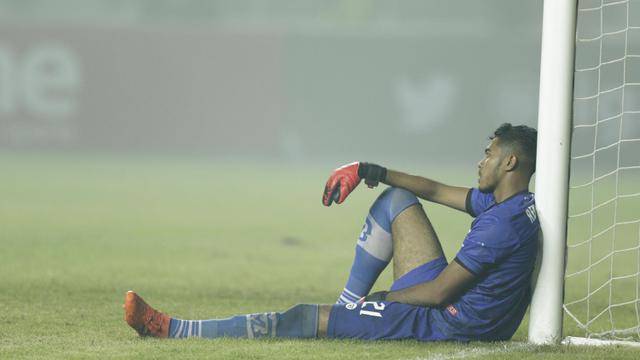 BRI Super League: Kiper Semen Padang, Rendy Oscario, Minta Maaf Usai Hanya Raih Hasil Imbang Lawan PSIM