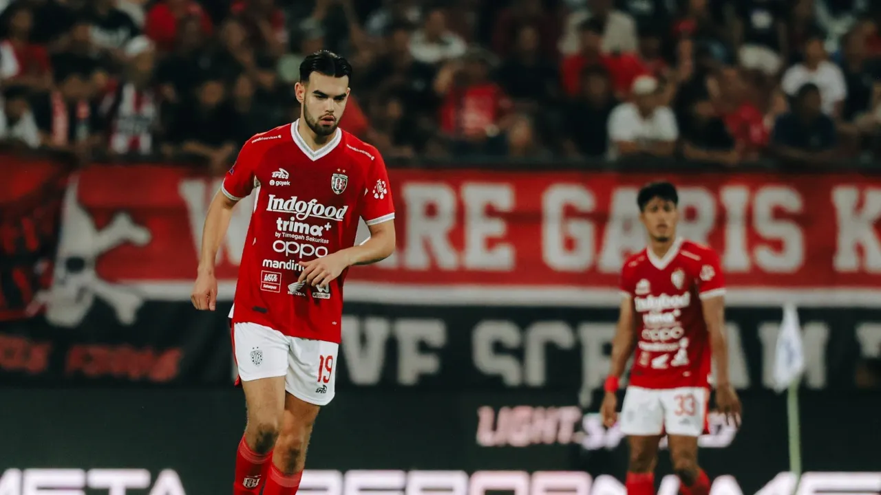 Penyerang Bali United, Jens Raven gabung timnas Indonesia/foto dok Bali United