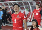 Aksi Ramadhan Sananta pada laga Timnas Indonesia vs Bulgaria pada final FIFA Series