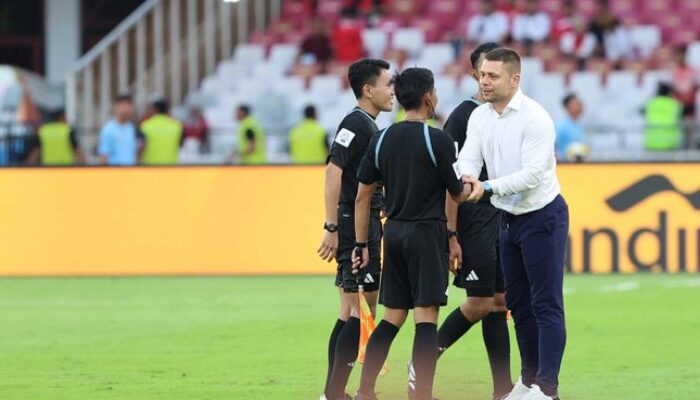 Pelatih Timnas Bulgaria, Aleksandar Dimitrov, usai laga FIFA Series 2026