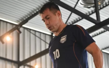 Gelandang Borneo FC, Mariano Peralta kembali gabung latihan