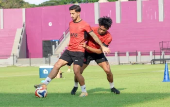 Latihan Persik Kediri/foto dok Persik Kediri