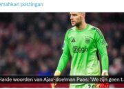 Suasana Panas di Ruang Ganti Ajax Setelah Tumbang dari Groningen