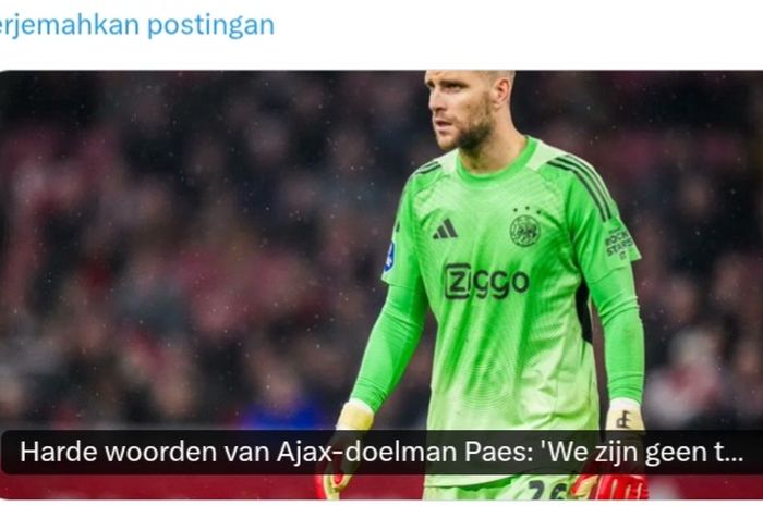 Suasana Panas di Ruang Ganti Ajax Setelah Tumbang dari Groningen