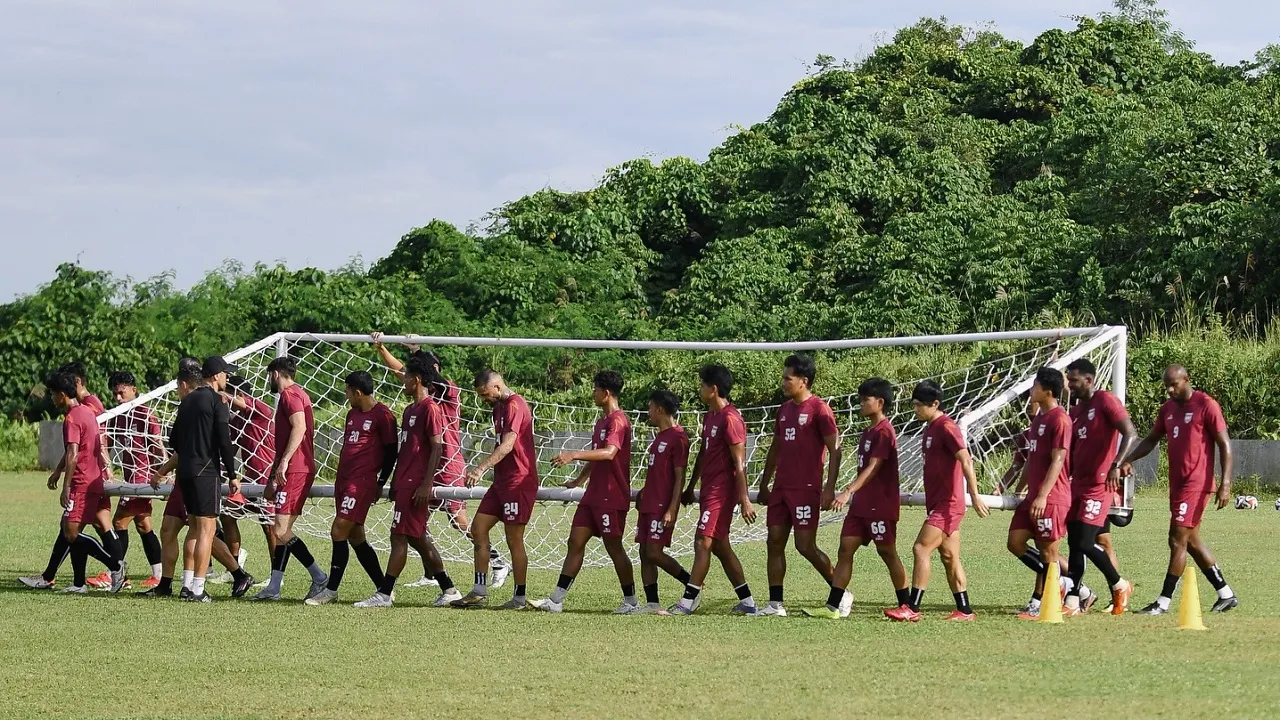 Skuat Borneo FC siap jalani laga ketat di momen krusial/