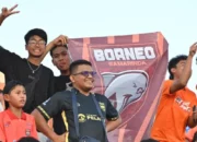 Suporter Borneo FC diminta padati Stadion Segiri/foto dok Borneo FC