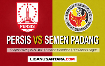 Persis Solo vs Semen Padang, Duel Hidup Mati di Zona Degradasi
