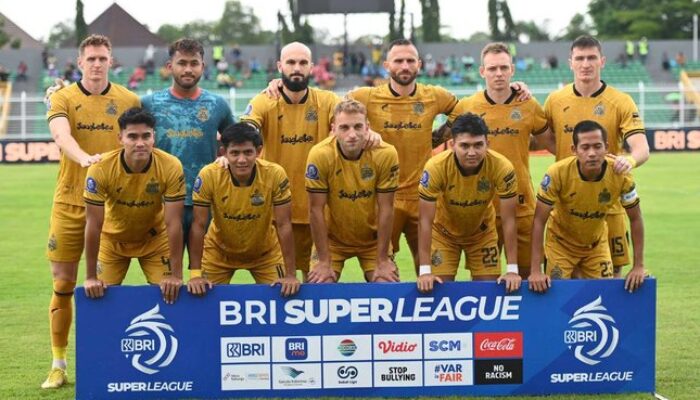Starting XI Bhayangkara FC pada laga BRI Super League 2025/2026