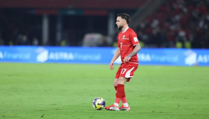 Bek kiri Timnas Indonesia, Calvin Verdonk.