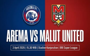 BRI Super League: Arema FC vs Malut United.