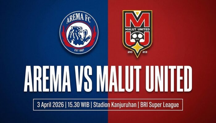 Prediksi BRI Super League: Arema FC vs Malut United, 3 April 2026