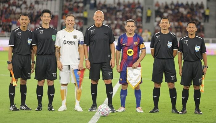 Barcelona Legends Menang 3-0, Ronaldo Nazario Kagumi Atmosfer GBK