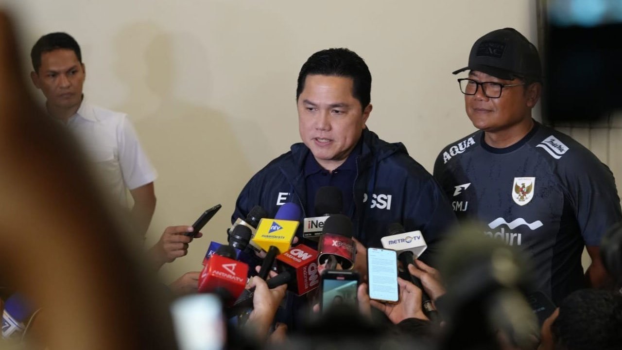 Ketua umum PSSI, Erick Thohir