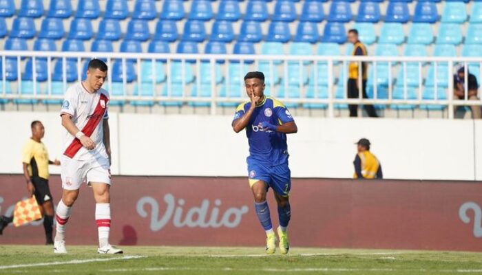 Pertandingan Arema FC vs Persis Solo di pekan ke-28 BRI Super League 2025-2026